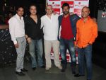 Hapreet Singh Ahluwalia, Ravi Behl, host and composer Raju Singh, Jaaved Jaaferi and Naved Jaaferi at the Boogie Woogie karaoke party at Rude Lounge, Bandra